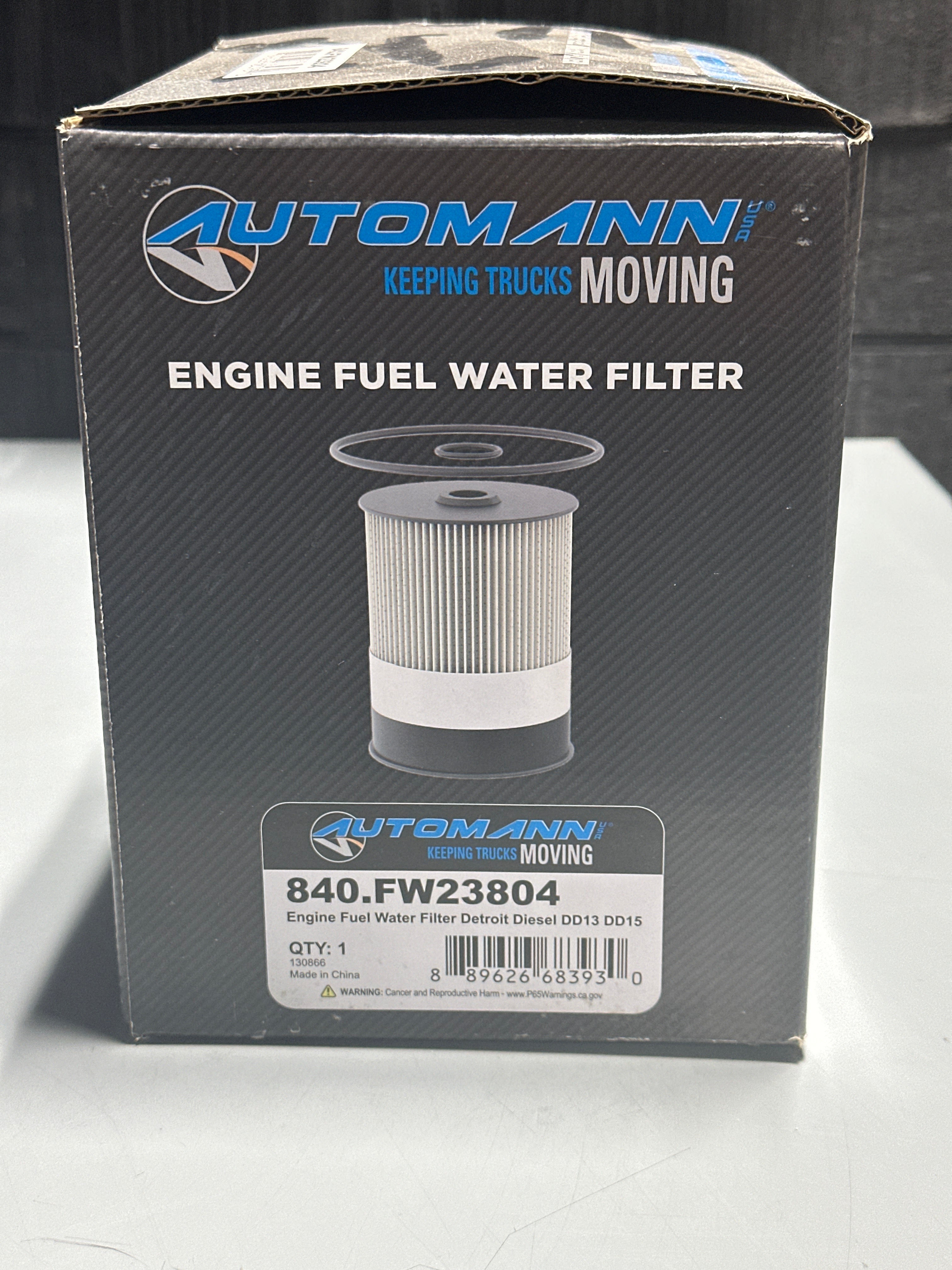 ENGINE FUEL WATER FILTER 840.FW23804