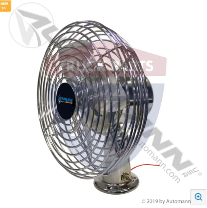 Automann 562.MF612HD Dash Fan Metal 6in Dia 12V HD - Body & Cabin