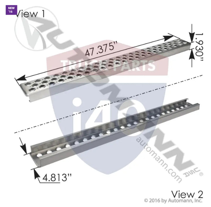 K229-1169-4 Fuel Tank Step For Kenworth - Fuel Tank Step Kenworth