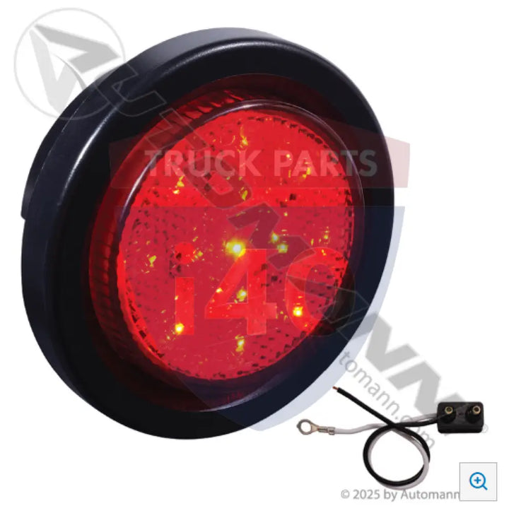 Automann 571.LD11R7-K Marker Light Kit Reflex LED 2-1/2 Red - Marker Light Kit Reflex LED 2-1/2 Red