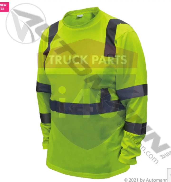 Automann 571.SLS101L Hi-Vis Long Sleeve Tee Class 3 Large - Safety
