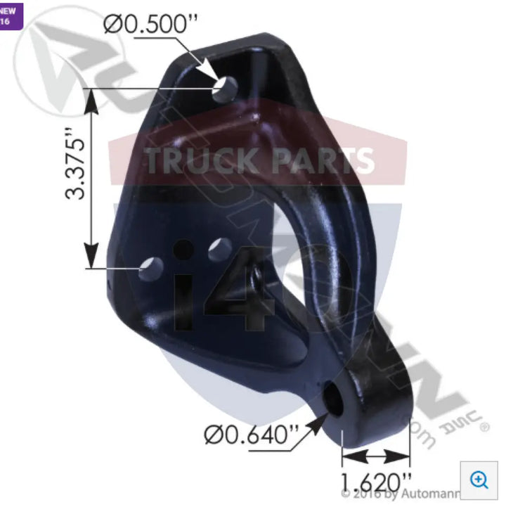 L48-6029R Pivot Bracket RH For Peterbilt - Pivot Bracket RH Peterbilt