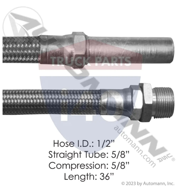 Automann 177.10436 Discharge Hose 1 Tube 1 Compression 36in - Hose Assemblies
