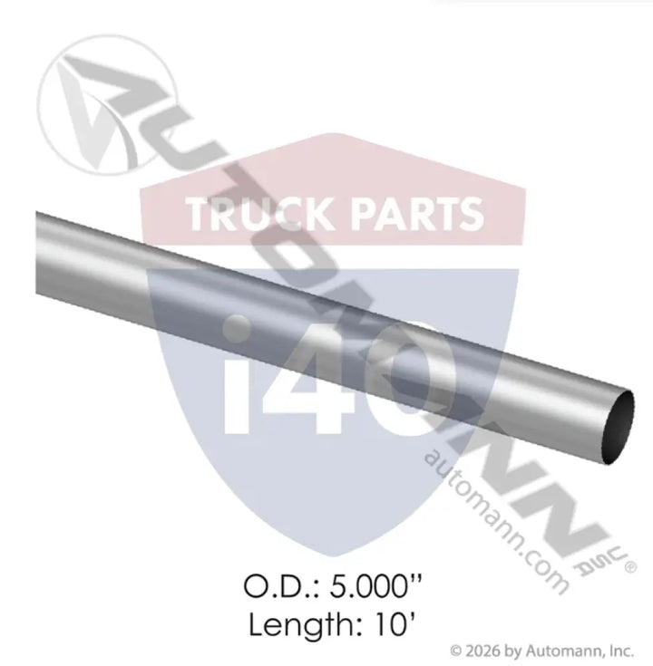 S5120SB Straight Tubing 5in 10ft Cold Rolled For Grand Rock - Straight Tubing 5in X 10ft Cold Rolled