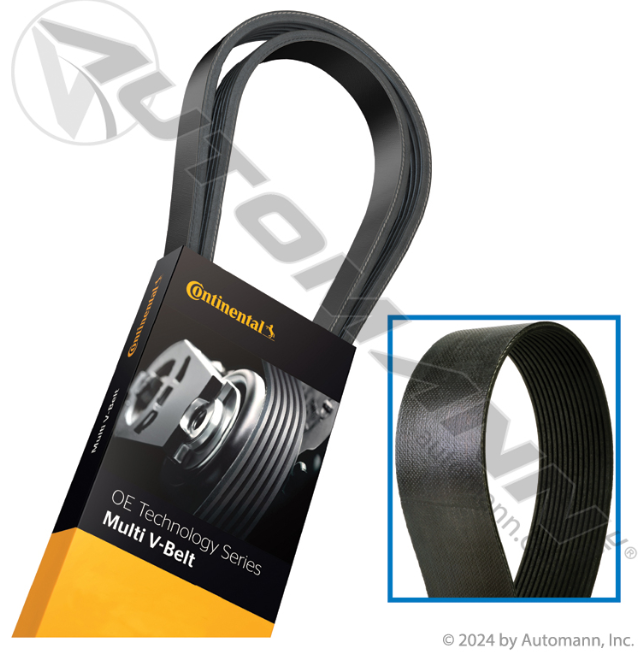 0127115001 Continental Elite Poly-V Serpentine Belt For Freightliner