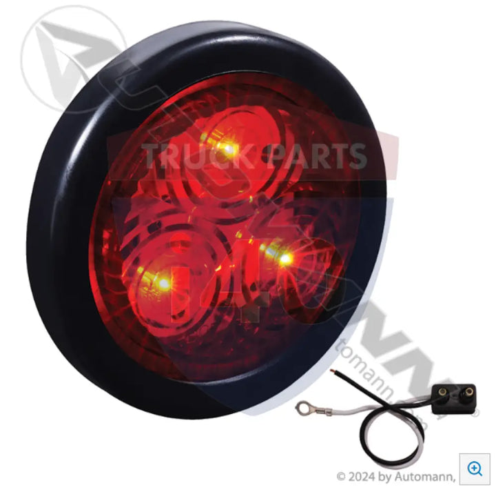 Automann 571.LD30R3-K Marker Light Kit LED 2in Red - Marker Light Kit LED 2in Red