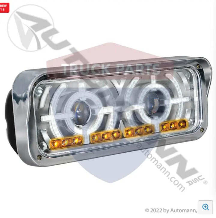 Automann 571.LD9901CPL LED Headlamp Assembly Multi-fit LH - LED Headlamp Assembly Multi-fit LH