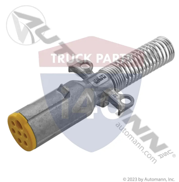 Phillips PHI15-830 Plug - 7 Pin ISO 3731 - Die-Cast - Auxiliary Plugs