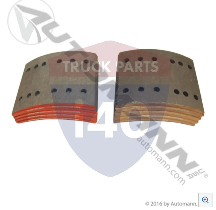 Automann 140.4514G.28 Brake Lining - 23K Lb GAWR