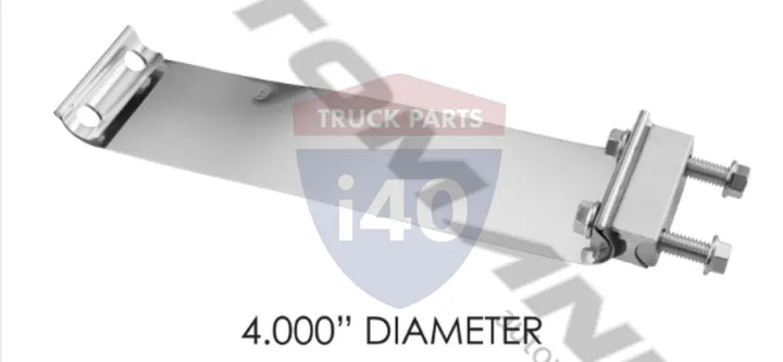Automann 562.U3204SS Band Clamp Flat 4in S.Steel
