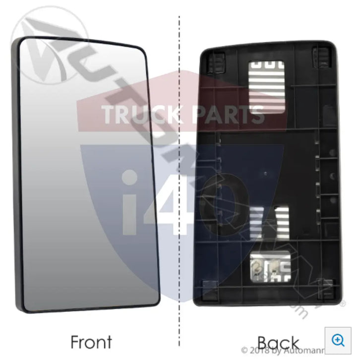 154800012 Mirror Glass Flat Heated RH For Peterbilt - Mirror Glass Flat Heated RH Peterbilt