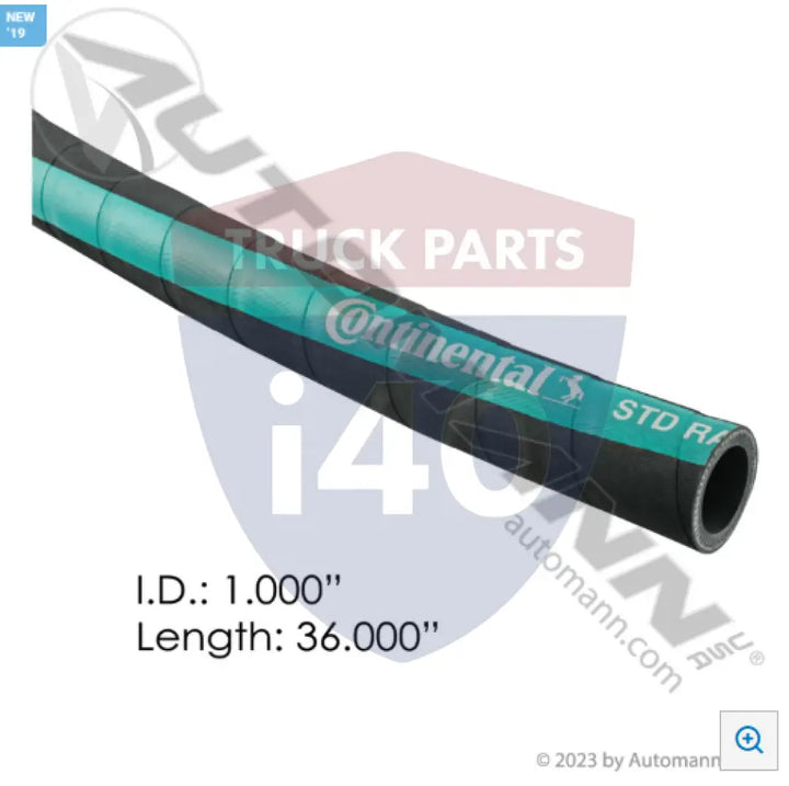 Continental 817.56016 Conti Coolant Stick Hose 1in 36in - 2 Ply