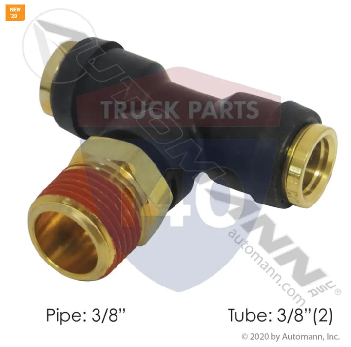 Automann 177.12C726C PLC SWL Male Branch Tee DOT 3/8 3/8in - Male Branch Tees-Composite