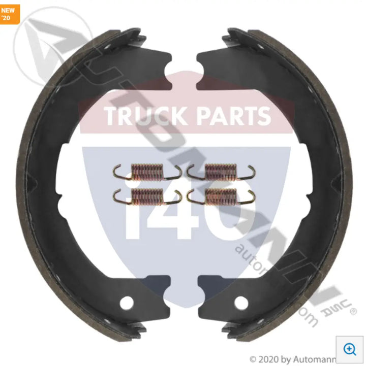Automann 144.208580.1510 Emergency Brake Shoe Set 12inX4in - Emergency Brake Shoe Kits