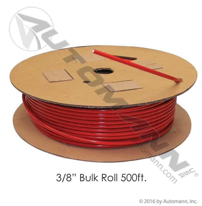 D1060603 Nylon Tubing 3/8in OD 500FT Red For Haldex