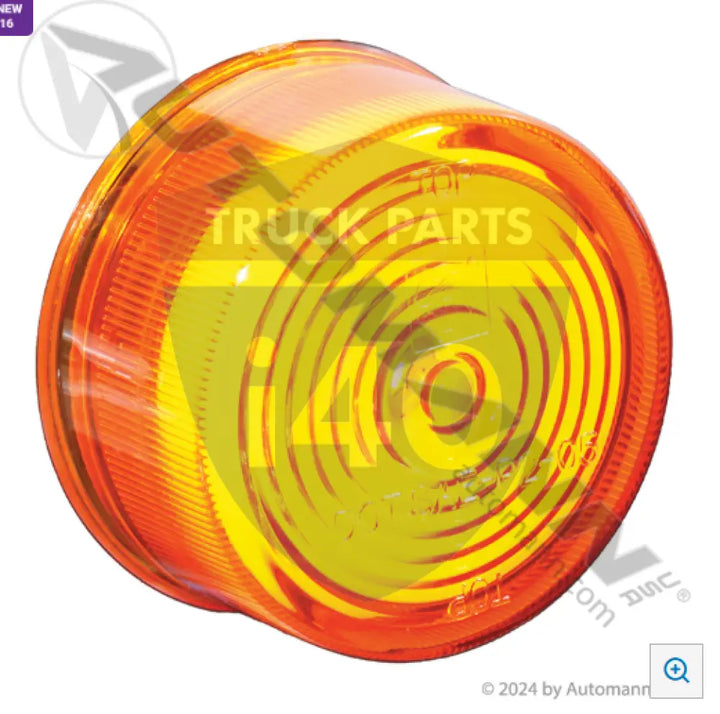 MCL155ABP Marker Light LED 2in Amber Zeon Halo For Optronics - Marker Light LED 2in Amber Zeon Halo