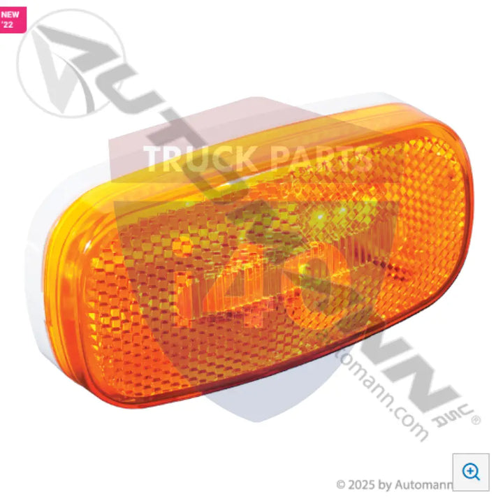Automann 571.LD262A6 Marker Light LED 2in 4in Amber 6-Diode - Marker Light LED 2in X 4in Amber 6-Diode
