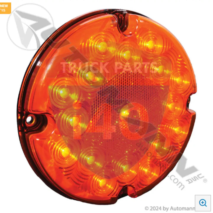 Automann 571.LD91A17 F/P/T Light LED 7in Amber - F/P/T Light LED 7in Amber