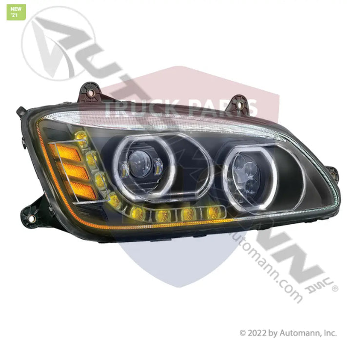 Automann 564.59050HLD Headlamp LED RH Kenworth - Headlamp LED RH Kenworth