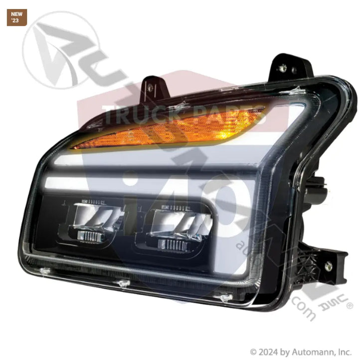 Automann 564.59125LB Headlamp LED LH Kenworth T880 - Headlamp LED LH Kenworth T880