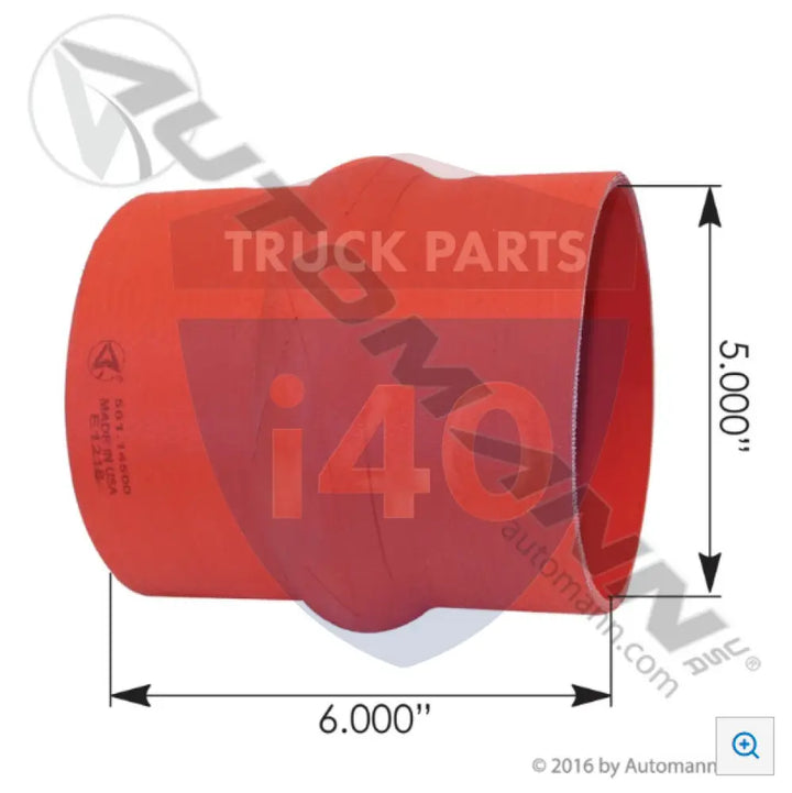 Automann 561.14500 Coolant Hump Hose Hot Side - Turbocharger Hump Hoses