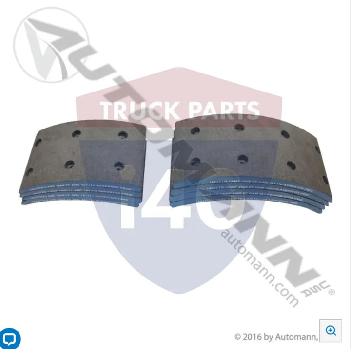 Automann 140.1443TT.50 Brake Lining - 20K Lb GAWR