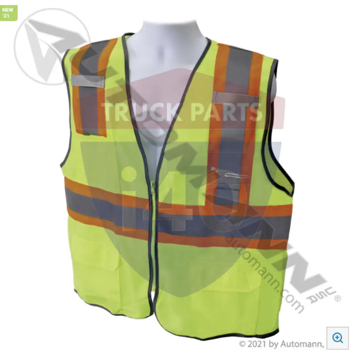 Automann 571.SV103L Safety Vest Class 2 Large - Safety