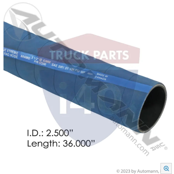 Continental 817.57240 Conti Elite Radiator Hose 2.500in 36in - 2 Ply