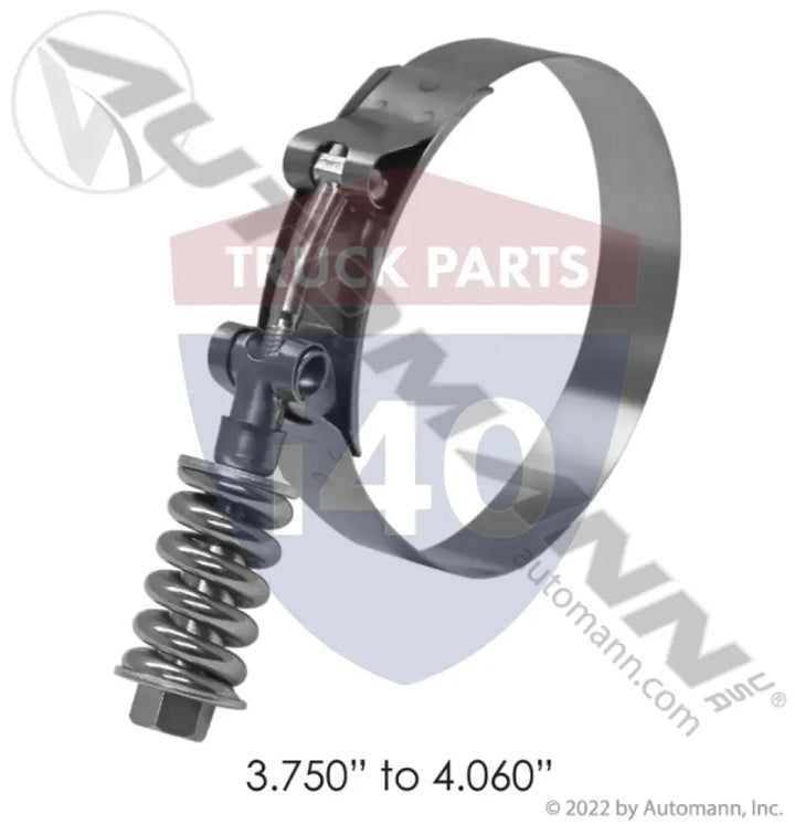 FLX2583-0375 HD T-Bolt Clamp 3.75in to 4.06in For CVL - Spring Loaded T-Bolt Clamps - Heavy Duty
