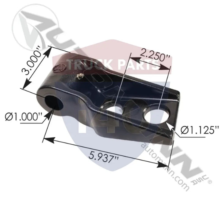 K277-293R Hood Bracket RH For Kenworth - Hood Bracket RH Kenworth