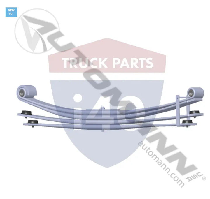 HP481103850 4 Leaf Parabolic Spring PD/2/1/1 For Peterbilt - 4 Leaf Parabolic Spring PD/2/1/1