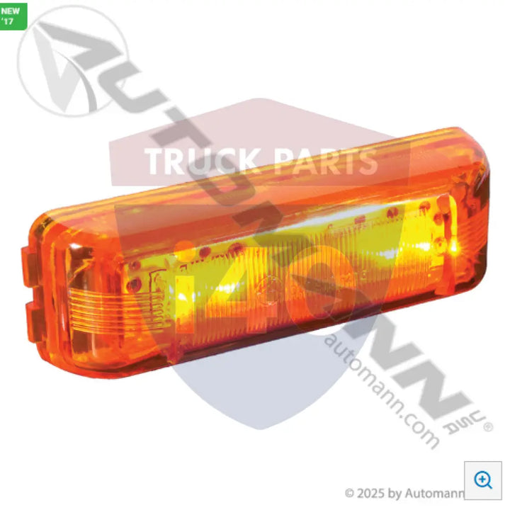 19350Y Marker Light LED 1in 4in Amber For Trucklite - Marker Light LED 1in X 4in Amber