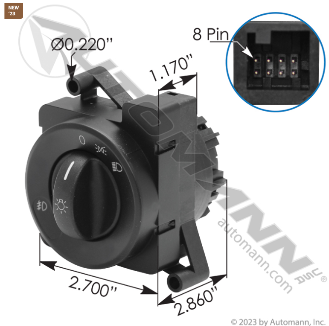 Automann 577.46559 Headlamp Switch Freightliner
