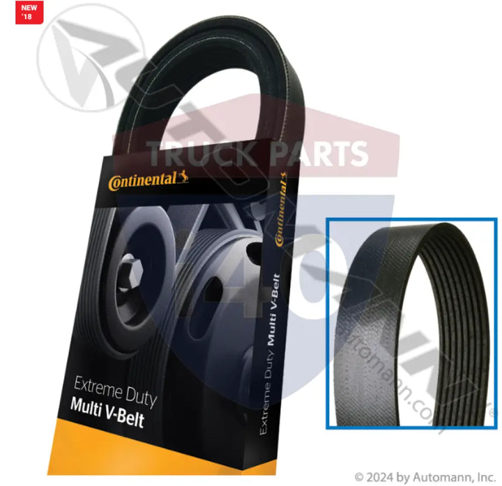 0132732642 Conti Extreme Poly-V Serpentine Belt For Freightliner - Serpentine Belts