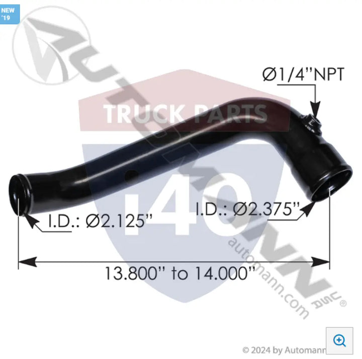 11MF3713M Radiator Pipe For Mack - Radiator
