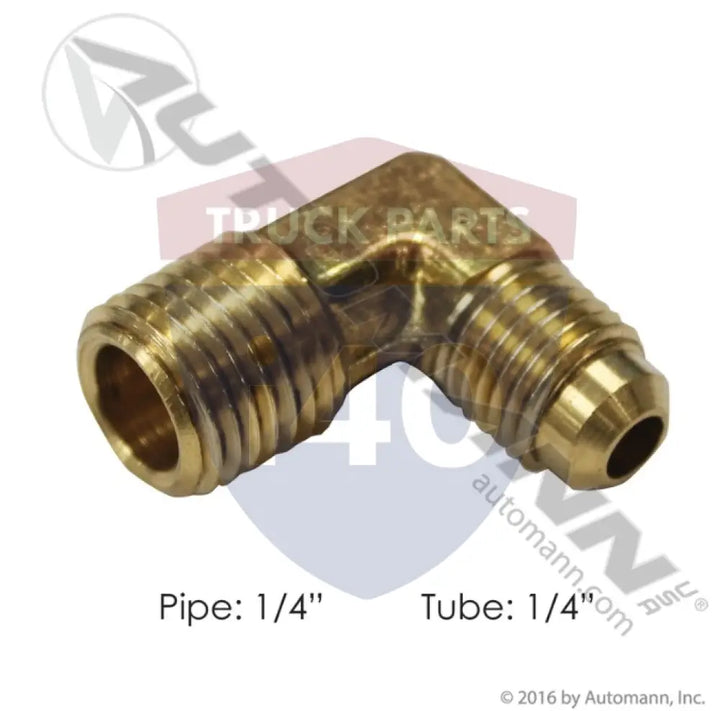 49X4X4 Male Elbow 1/4in SAE 1/4in Pipe For Eaton - Male 90° Elbows