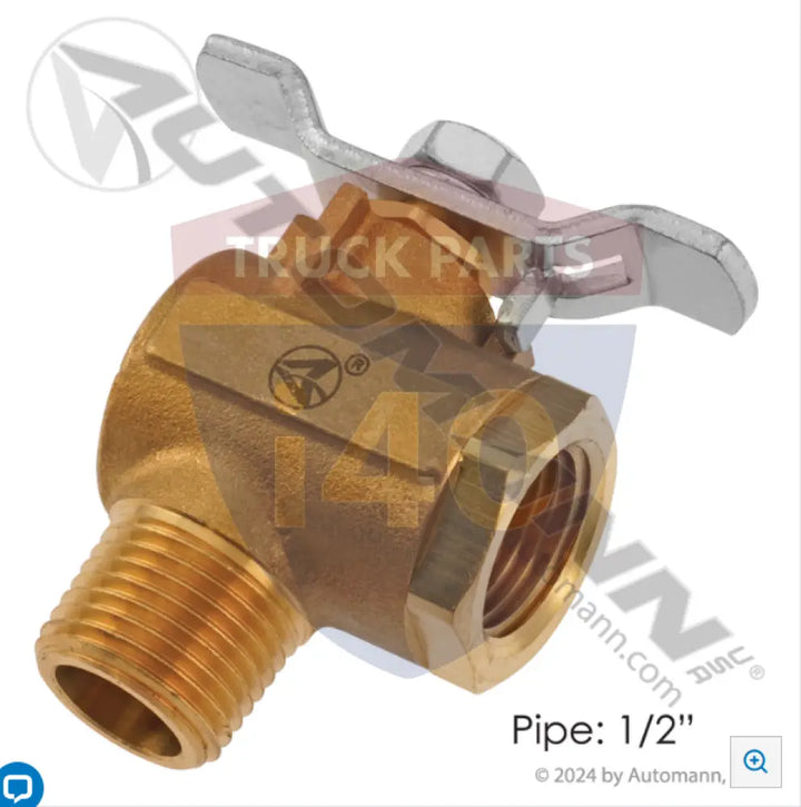 Automann 177.425DD Ball Valve 1/2in NPT 1/2in NPT - Valves