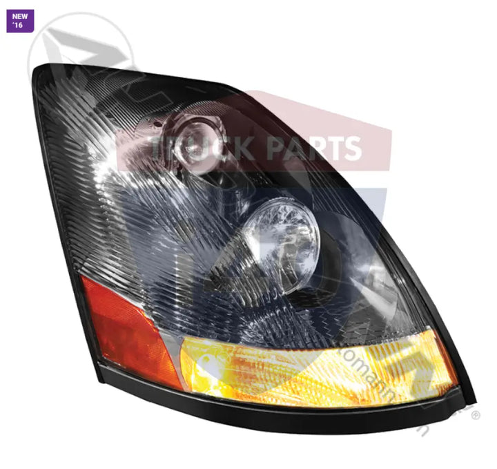 Automann 564.96021C Headlamp RH Chrome Volvo - Headlamp RH Chrome Volvo
