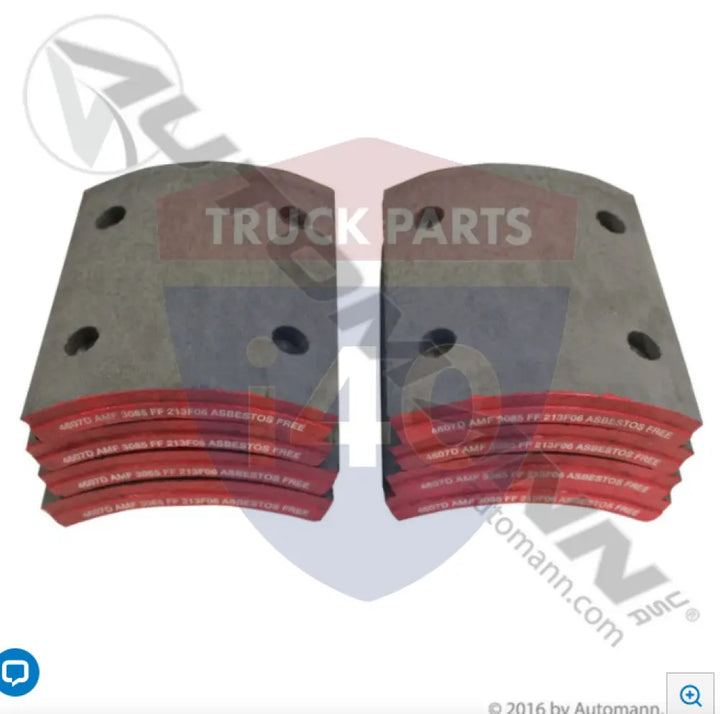 Automann 140.4607.30 Brake Lining - 23K Lb GAWR
