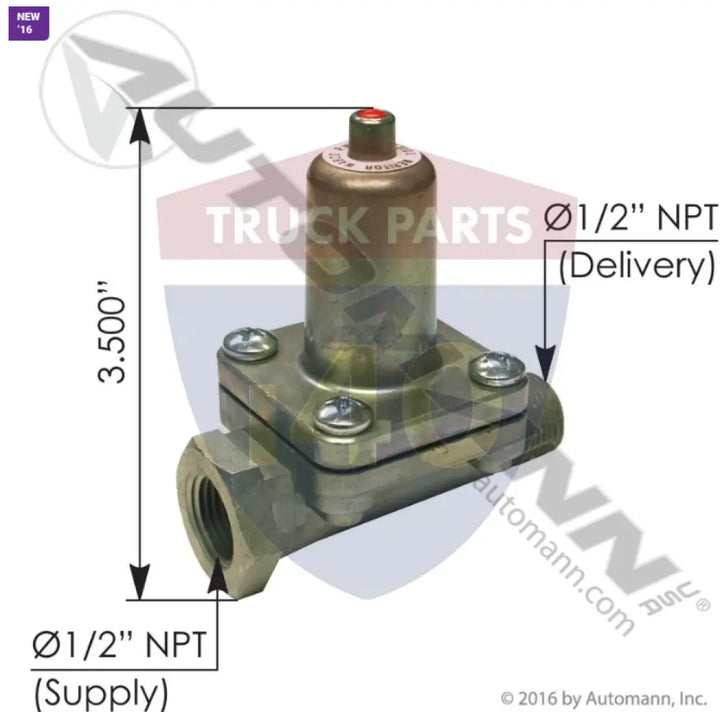 Automann 170.S4341003100 Wabco Type Air Dryer Check Valve - SS1200