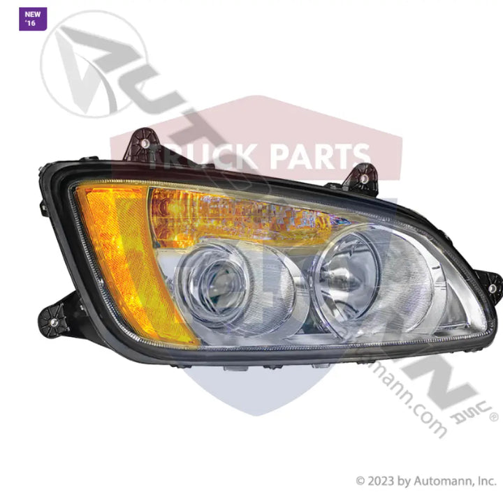 Automann 564.59050Z Headlamp Xenon HID RH Kenworth - Headlamp Xenon HID RH Kenworth