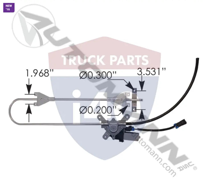R211010 Window Regulator LH For Kenworth - Window Regulator LH Kenworth