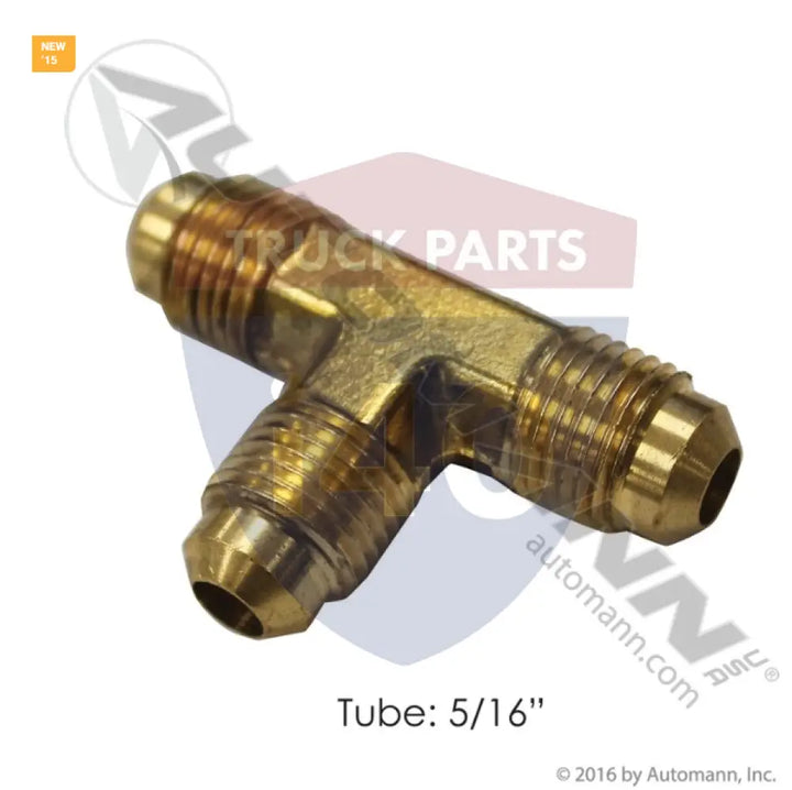 144F5 Union Tee 5/16in SAE For Parker - Tees