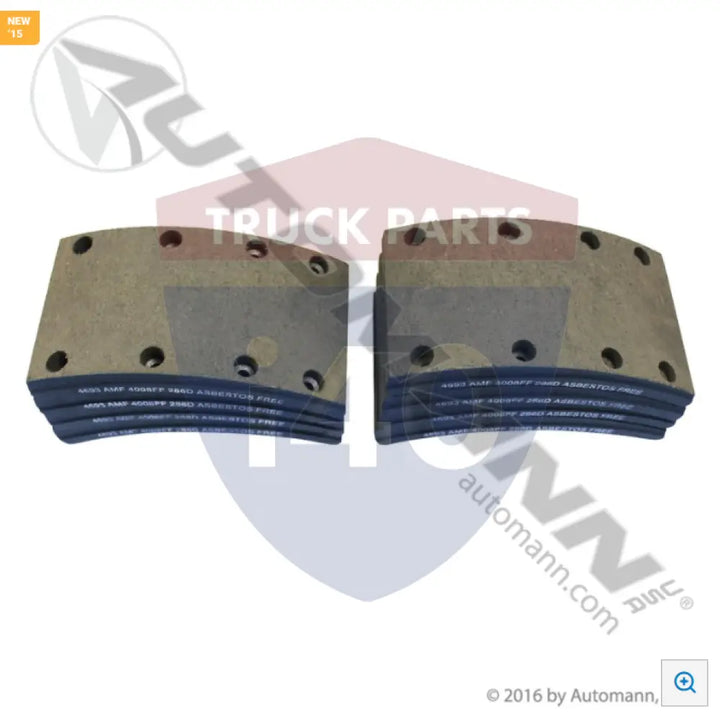 Automann 140.4693.50 Brake Lining - 20K Lb GAWR