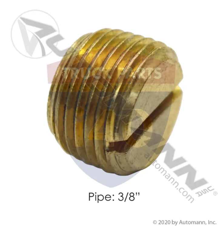 Automann 177.9117C Slotted Plug 3/8NPT - Slotted Plugs