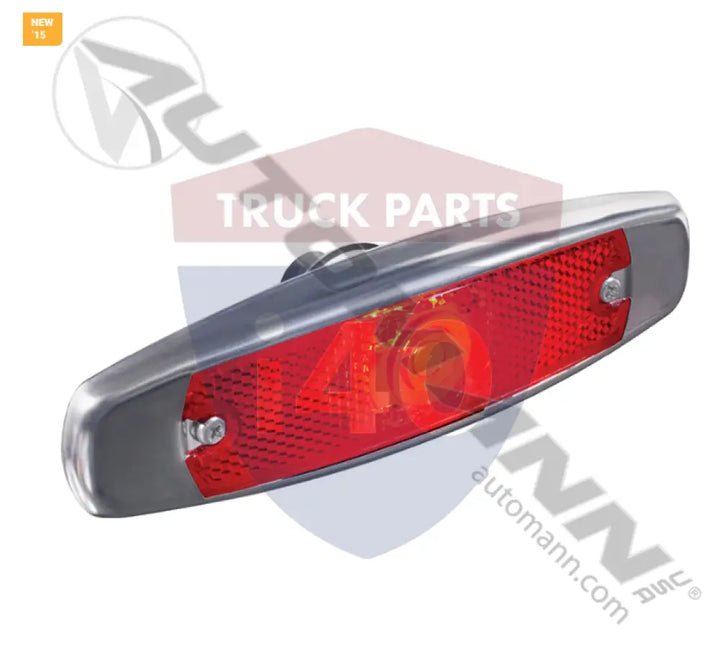 M137R Marker Light Low Profile Reflex Red For Peterson Manufacturing - Marker Light Low Profile Reflex Red