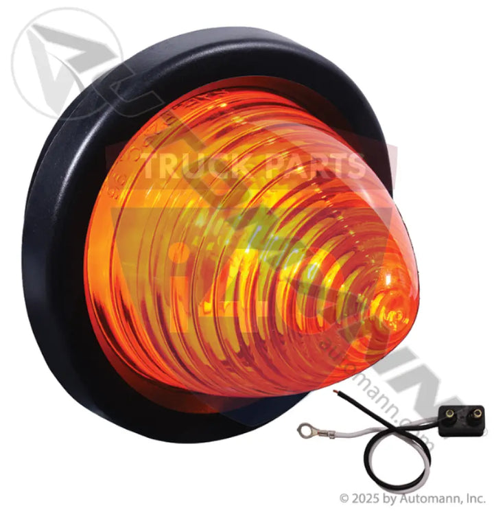 Automann 571.LG13A-K Marker Light Kit 2-1/2in Beehive Amber - Marker Light Kit 2-1/2in Beehive Amber