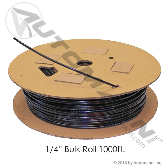 Automann 177.5005 Nylon Tubing 1/4in OD 1000FT Black