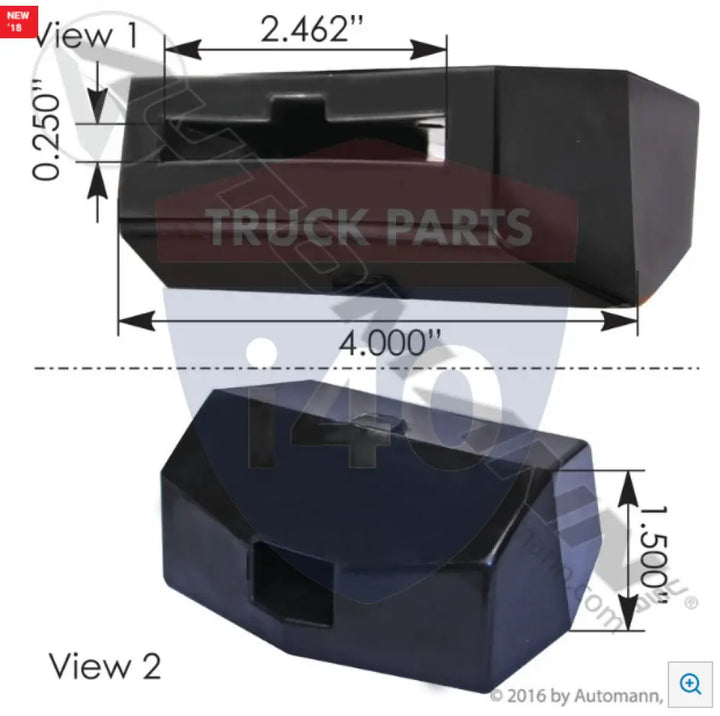 L85-6082 Hood Support Bumper For Peterbilt - Hood Support Bumper Peterbilt