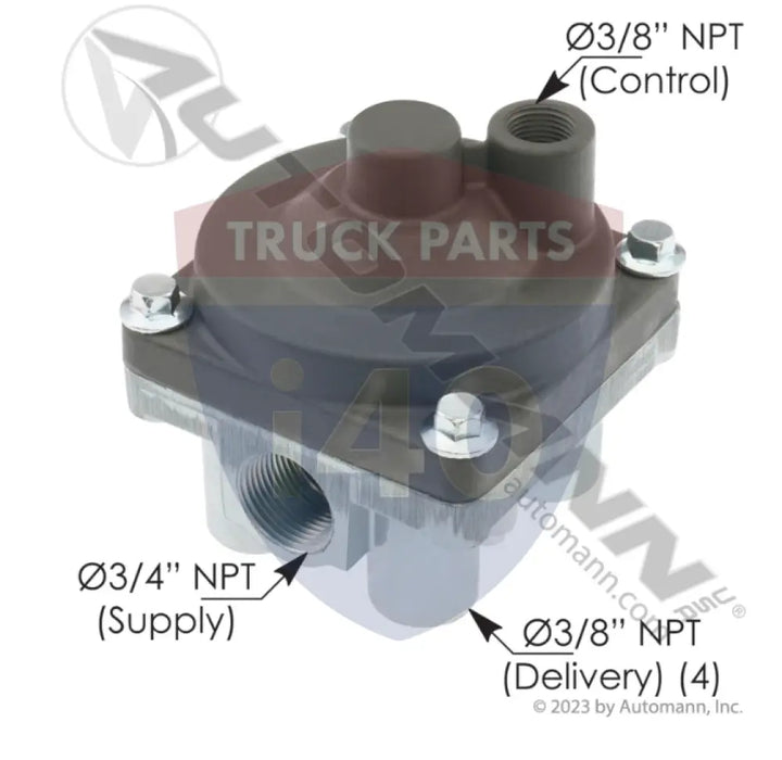 Automann 170.110415 LOV4 Type Relay Valve - Relay Valves